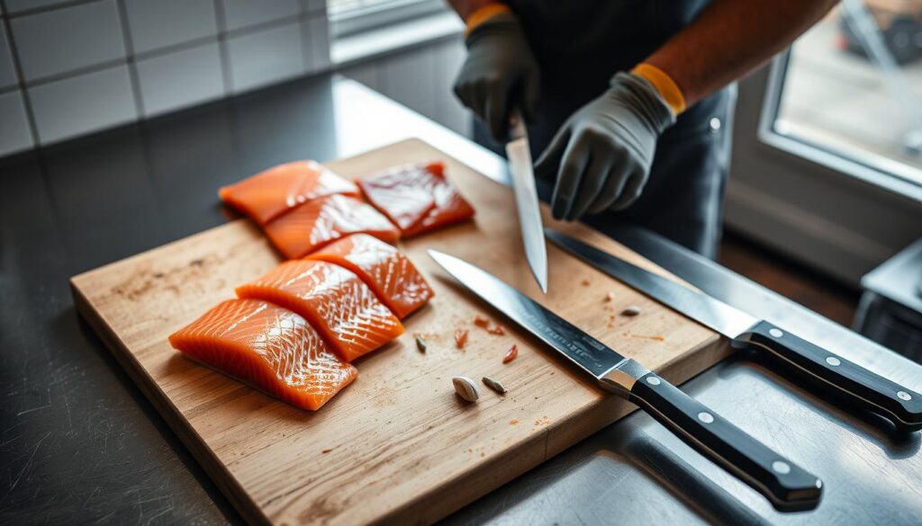Preparing Salmon for Cold Smoking Preparing Salmon for Cold Smoking