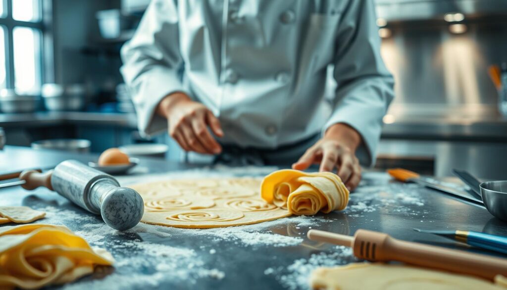 Puff Pastry Preparation Techniques Jamie Oliver's salmon wellington