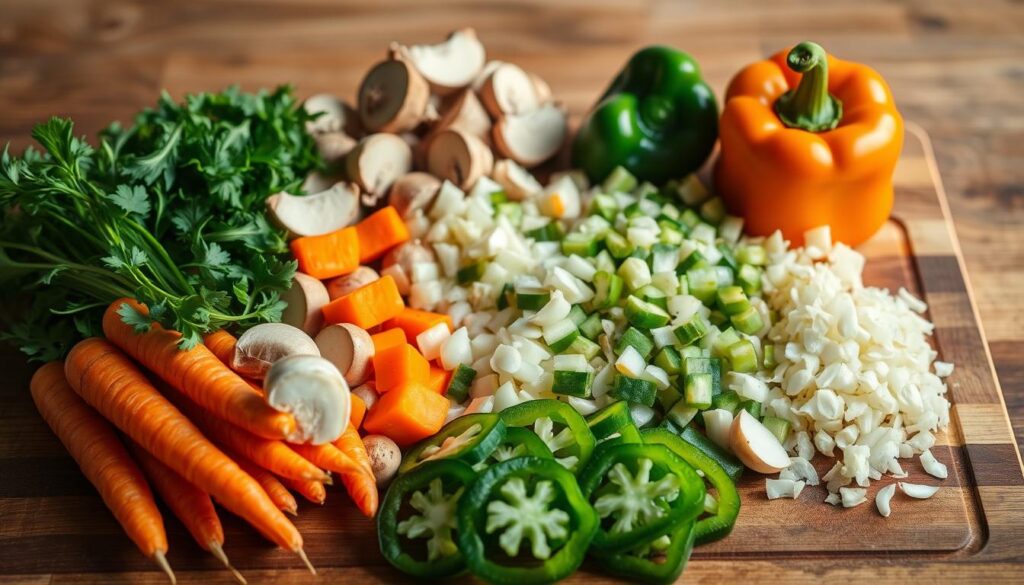 Vegetables for Beef Stroganoff Vegetables for Beef Stroganoff