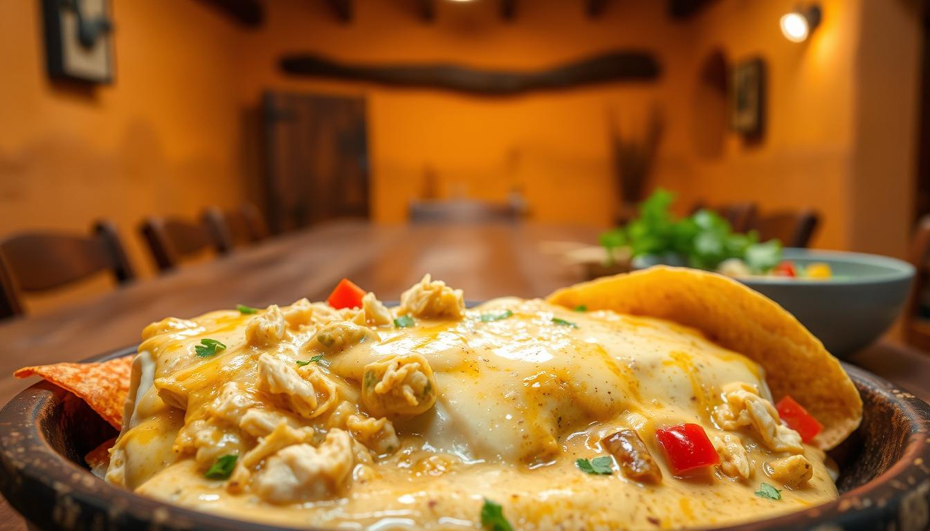 creamy chicken enchiladas recipe