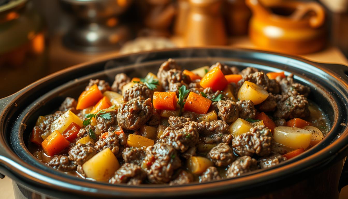 crock pot recipes using hamburger meat