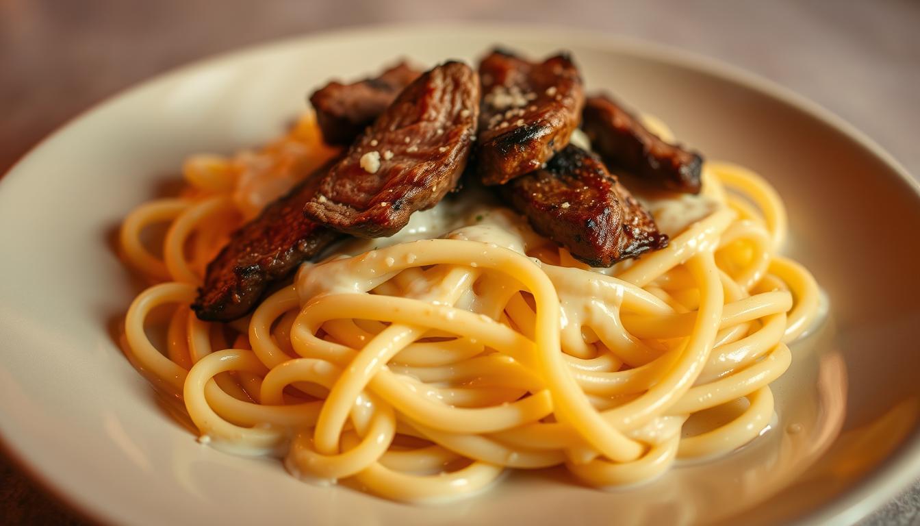 fettuccine beef