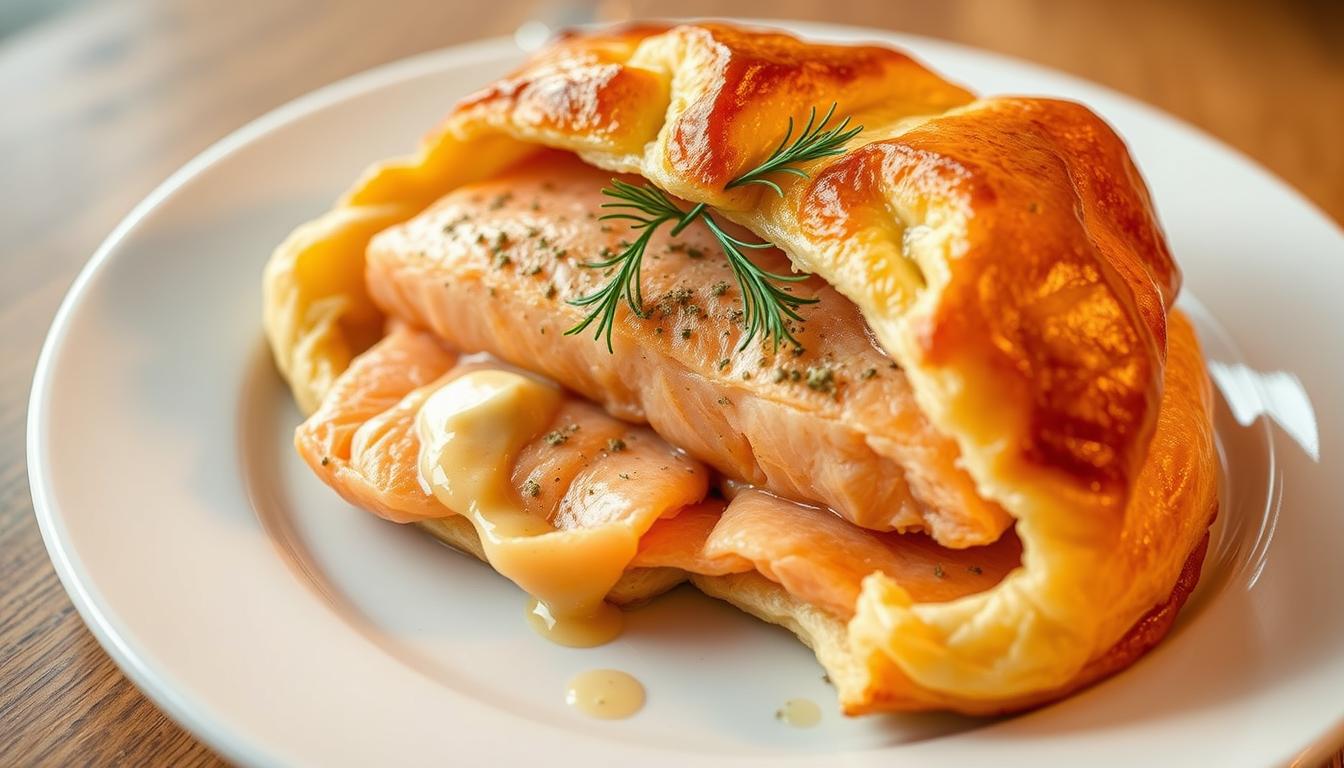 salmon en croute recipe