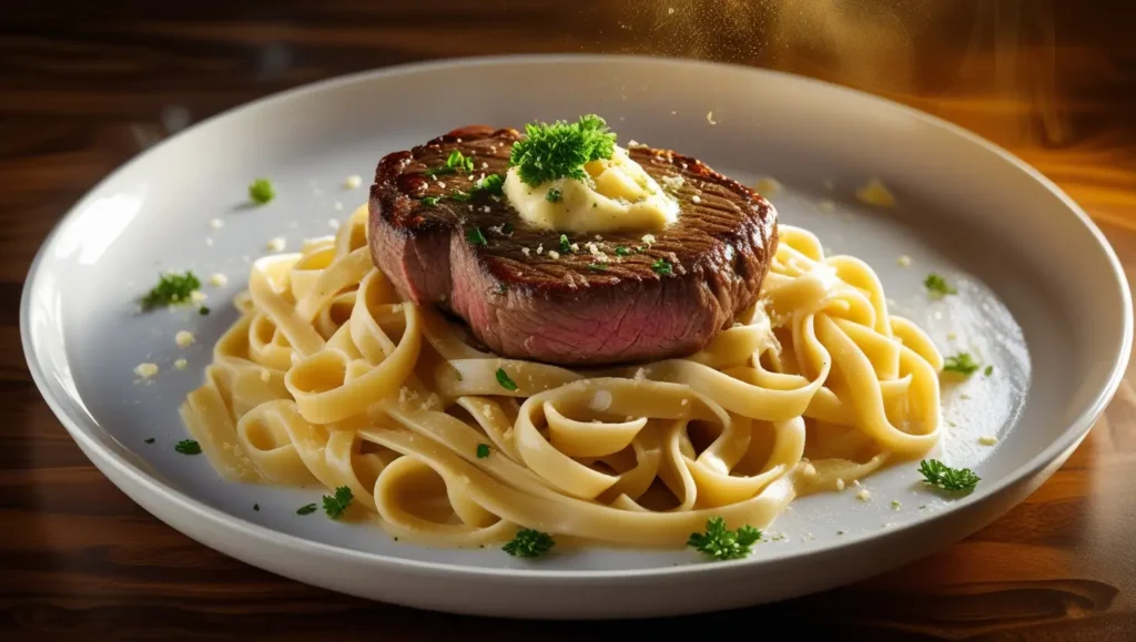 Steak and Fettuccine Pairing Steak and Fettuccine