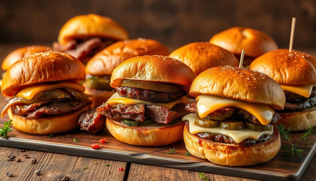 Creative Roast Beef Slider Variations