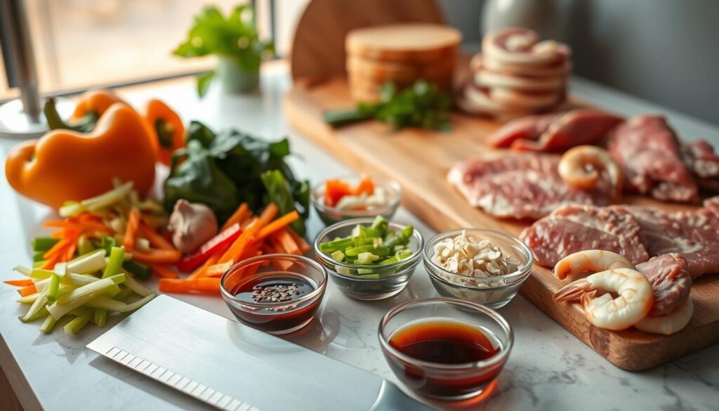 Hibachi Ingredient Preparation Hibachi Ingredient Preparation