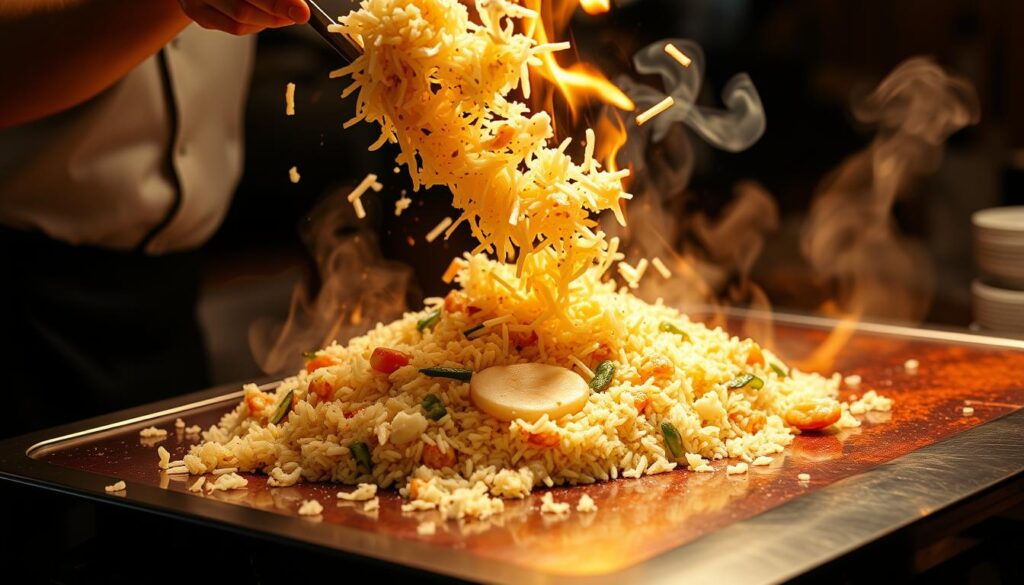 Hibachi Rice Preparation Hibachi Rice Preparation