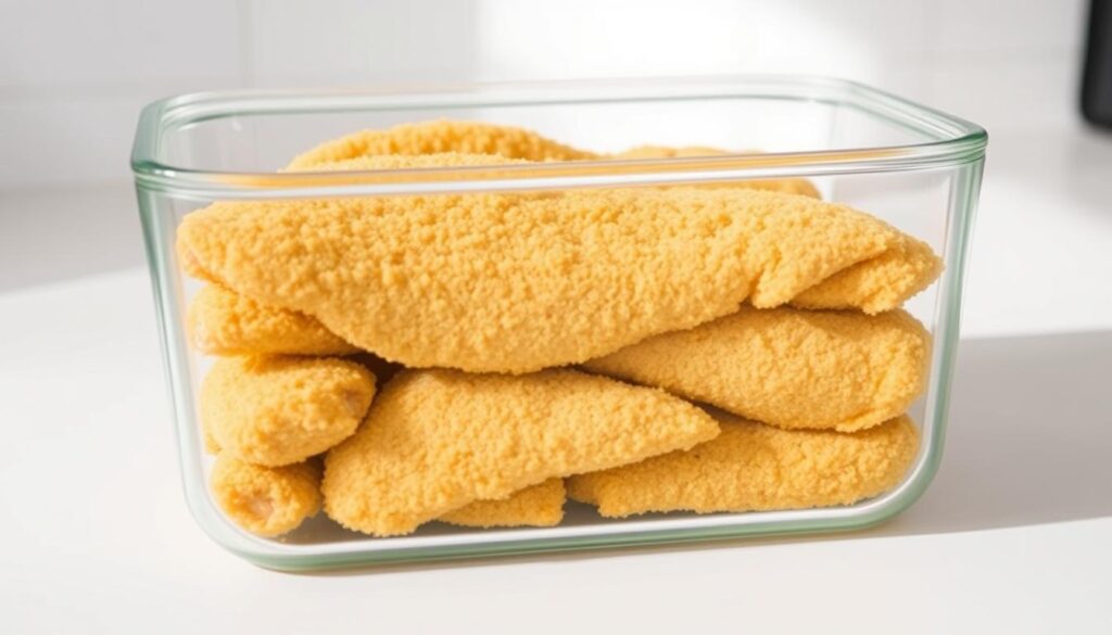 Storing Homemade Parmesan Crusted Chicken