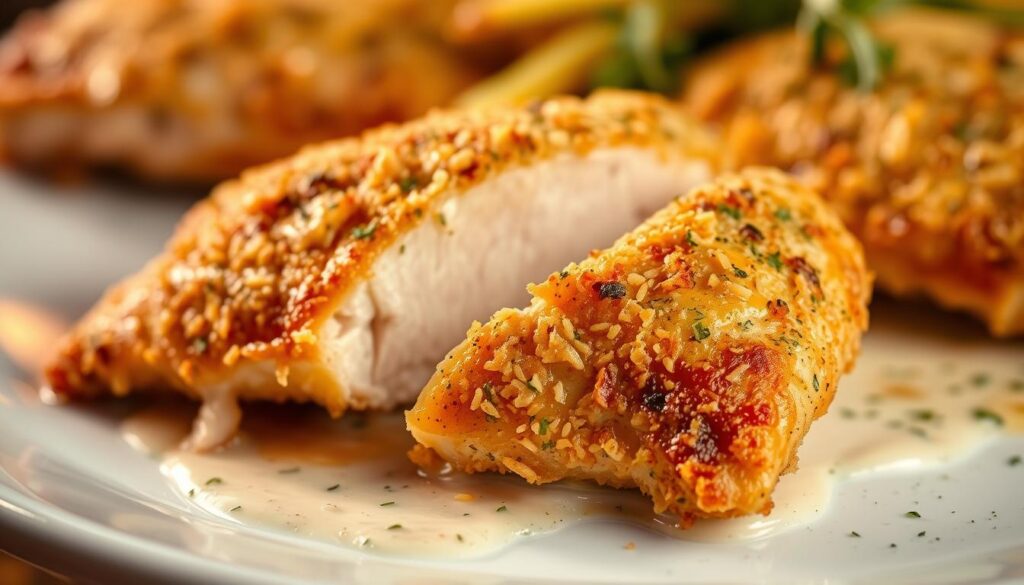 longhorn garlic parmesan crusted chicken