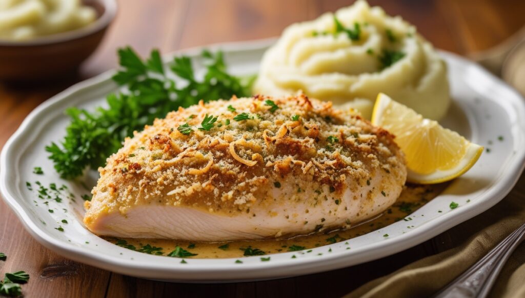 Copycat Longhorn Parmesan Crusted Chicken